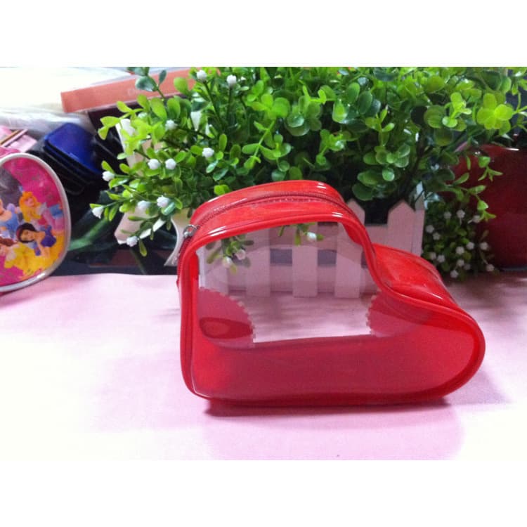 Wholesale PVC custom-shaped zippered plastic bags for baby shoes, toys, display cabinets, packaging boxes, and dust covers for electronic products.