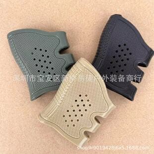Cross-Border AliExpress GLOCK Grip Anti-Slip Sleeve G17 G18 G19 Universal Soft Rubber Grip Cover Tactical Handle