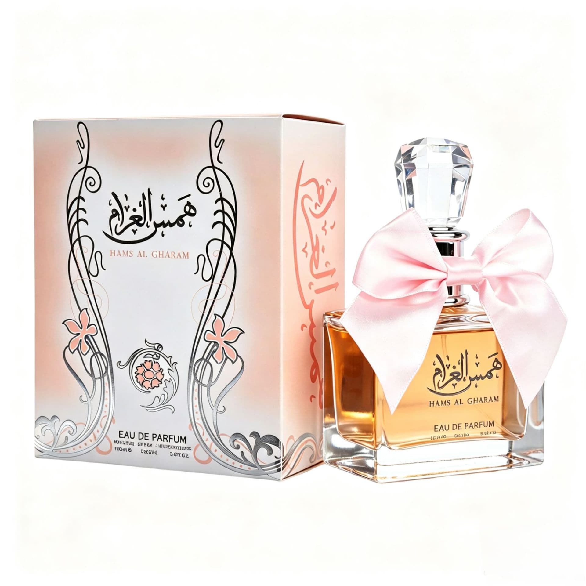 High-quality HAMS AL GHARAM bow women's perfume, long-lasting fragrance, Arabian Dubai Middle East hot model