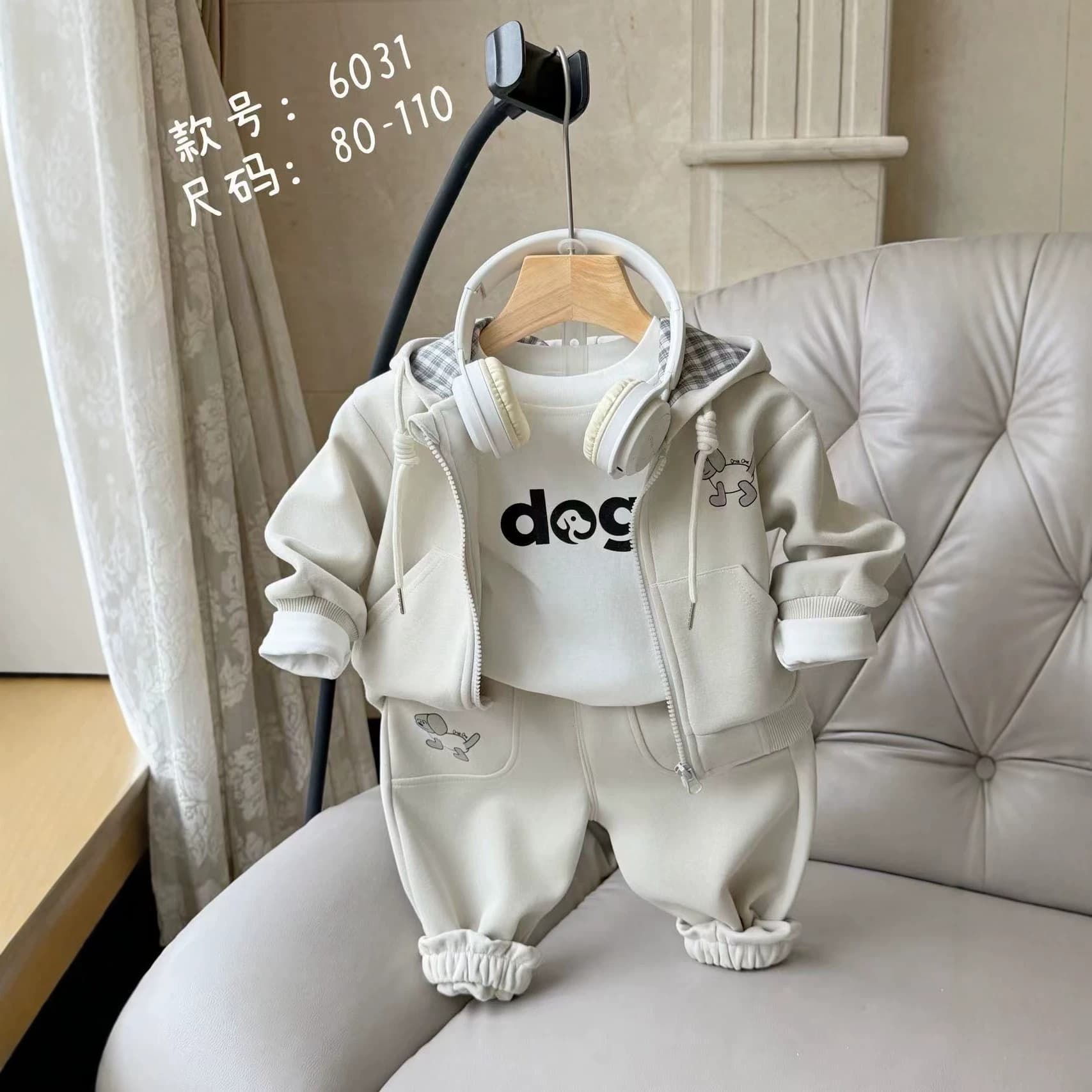 Boys' Spring Set, New Kids' Casual Sportswear for Toddlers, Fashionable Autumn Coat Two-Piece Set