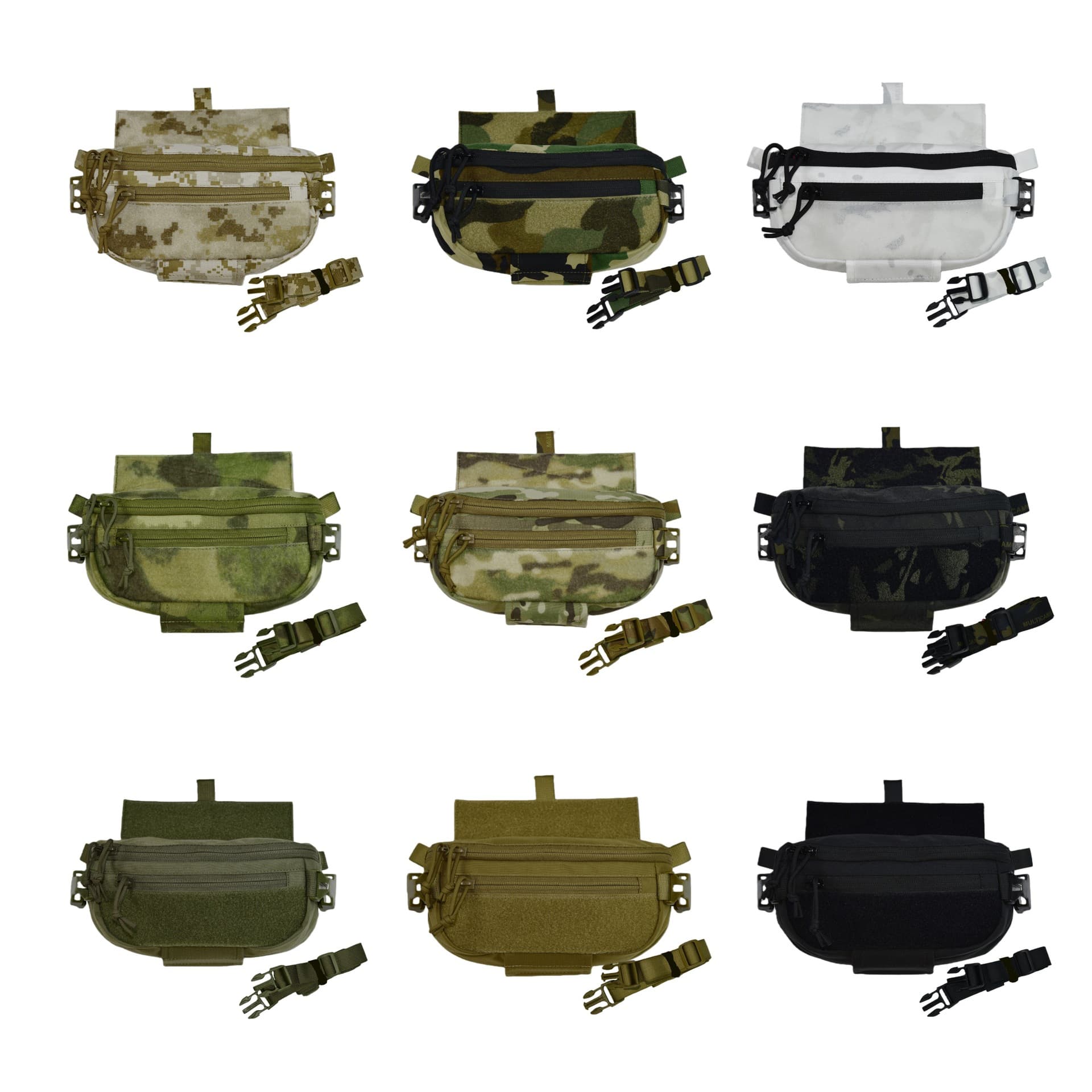 Israeli style tactical vest supporting equipment hanging expansion bag auxiliary bag belly bag variable waist bag
