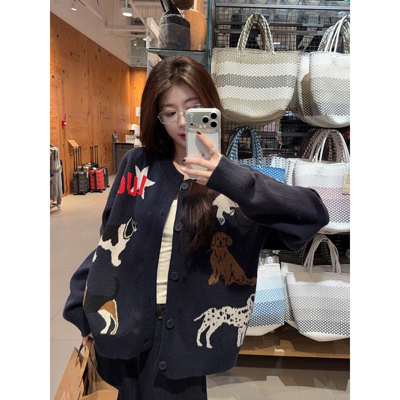 Real shot special price Arctic velvet long-sleeved tops sweaters jacquard bottoming shirts women's autumn and winter cardigans coats warm sweaters
