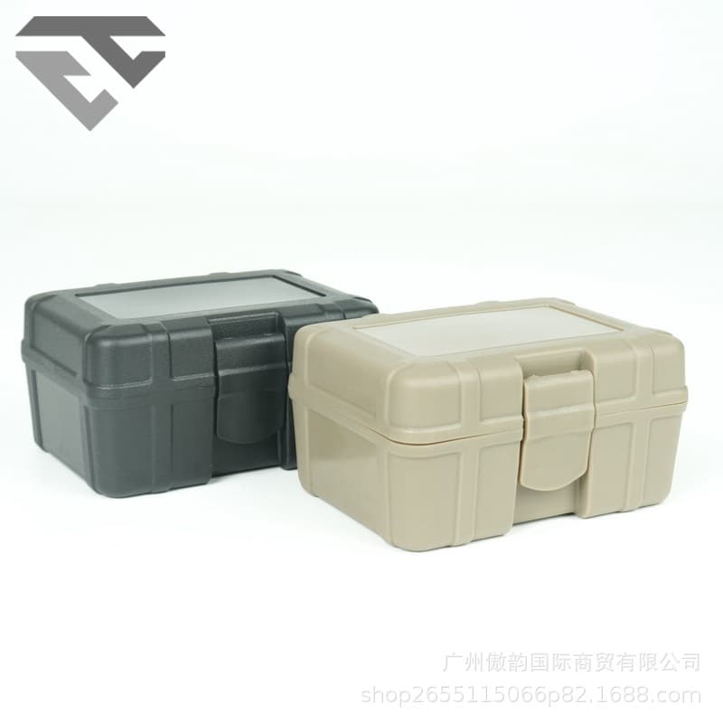 [EDC Box] Flashlight ABS Multi-Function Storage Box Equipment Protection Sealed Storage Case