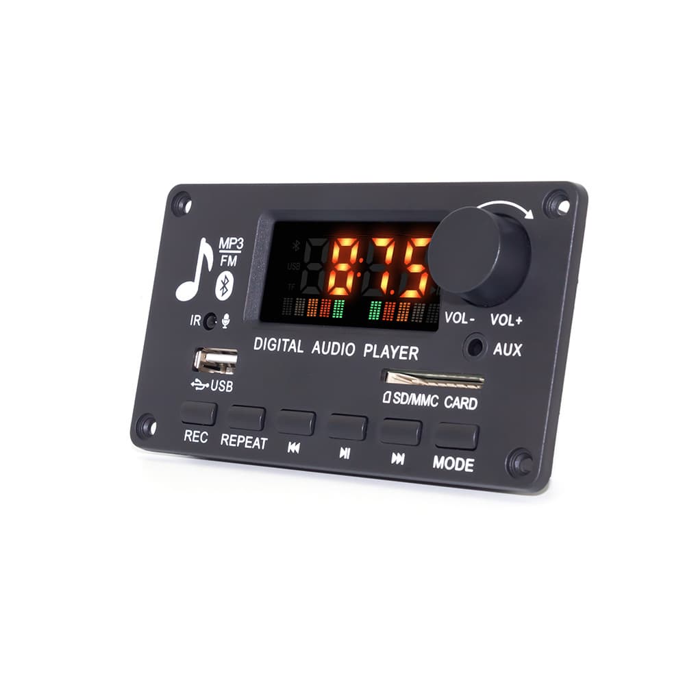 MP3 Decoder Board High Power 2x40W Bluetooth Module Car Amplifier Main Board Audio Accessory Board Bluetooth Amplifier Board