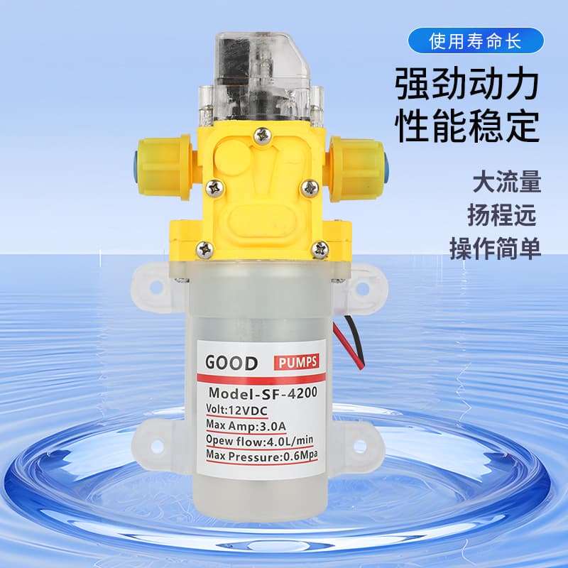 Car Wash Water Pump Double-Threaded Model 18 Crystal High-Pressure Pump Electric Sprayer Accessories High-Power Wholesale Portable