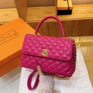 Premium Chanel-Style Handbag for Women 2026 Cross-Border New Fashion Quilted Chain Bag Handbag Shoulder Crossbody Bag