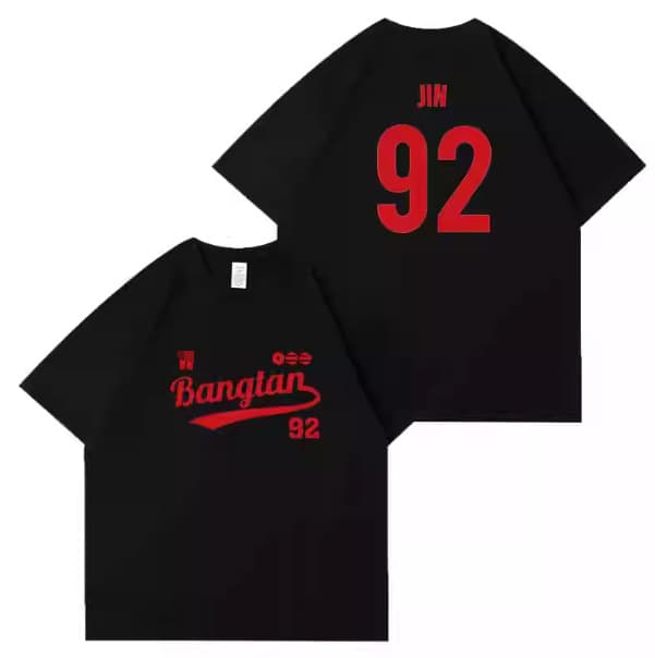BTS Comeback Concert Merchandise Short Sleeve T-Shirt 230g Cotton Printed Stage Outfit