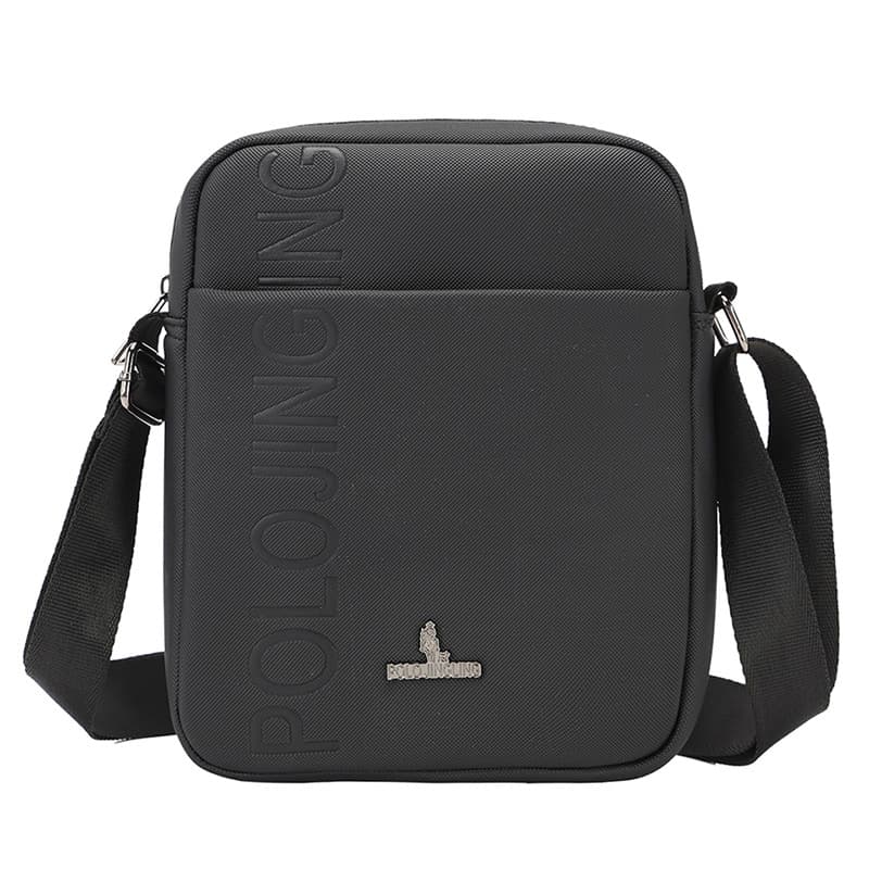 2025 New Fashion Shoulder Bag Lightweight Crossbody Bag Men's PU Casual Small Bag Multi-functional Men's Bag