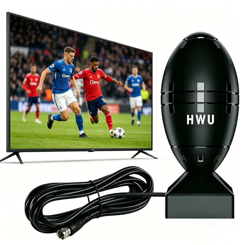2026 New Cross-Border High-Definition 4K Digital Tv Antenna Hdtv Indoor Dtmb Terrestrial Antenna Receiver