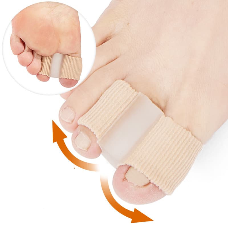 Cross-border Toe Separators, Bunion Corrector, Big Toe Bone Overlapping Toe Spreader, Elastic Fiber Gel Toe Divider