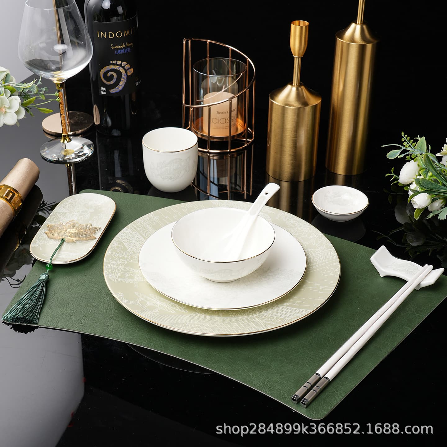 Exquisite Tableware Set Bowls Plates and Dishes for Star-Rated Hotels, Premium Clubs, Restaurants, and Fine Dining