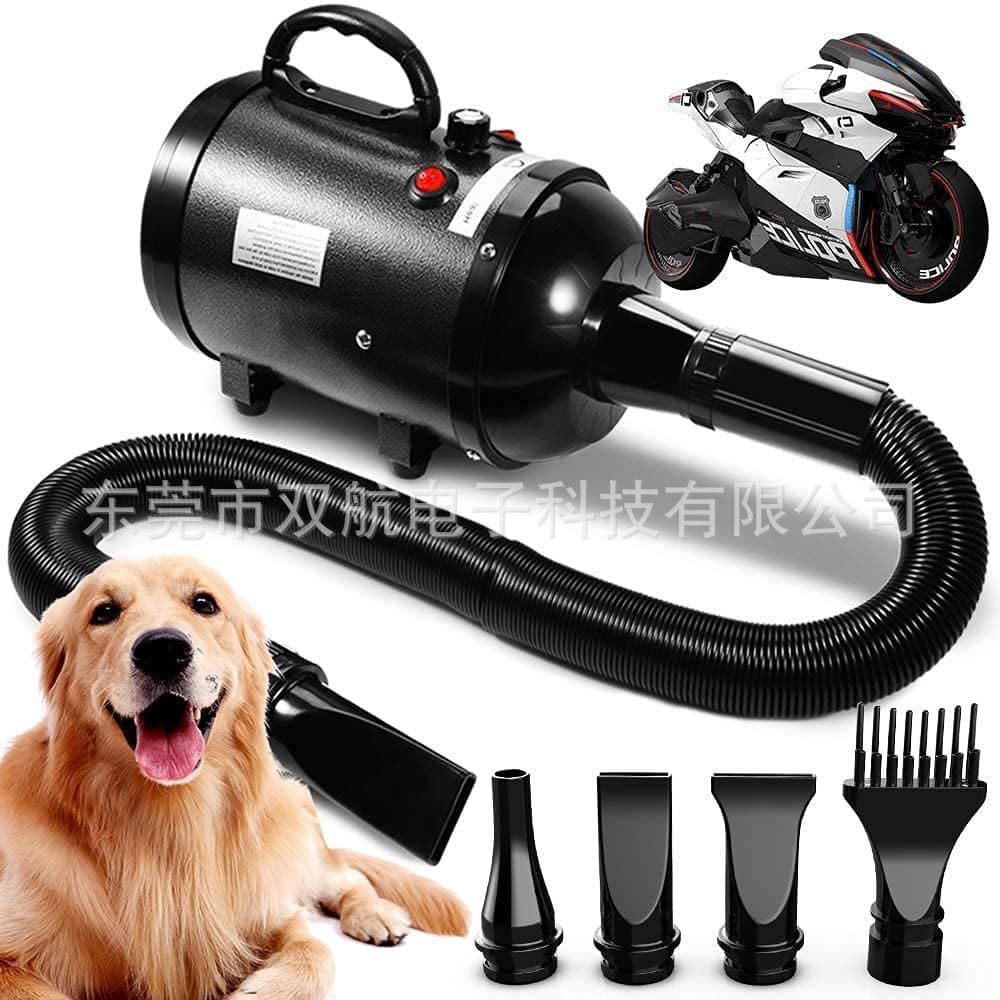 Dog Dryer Stepless Adjustable Speed Dog Hair Dryer Pet Dog