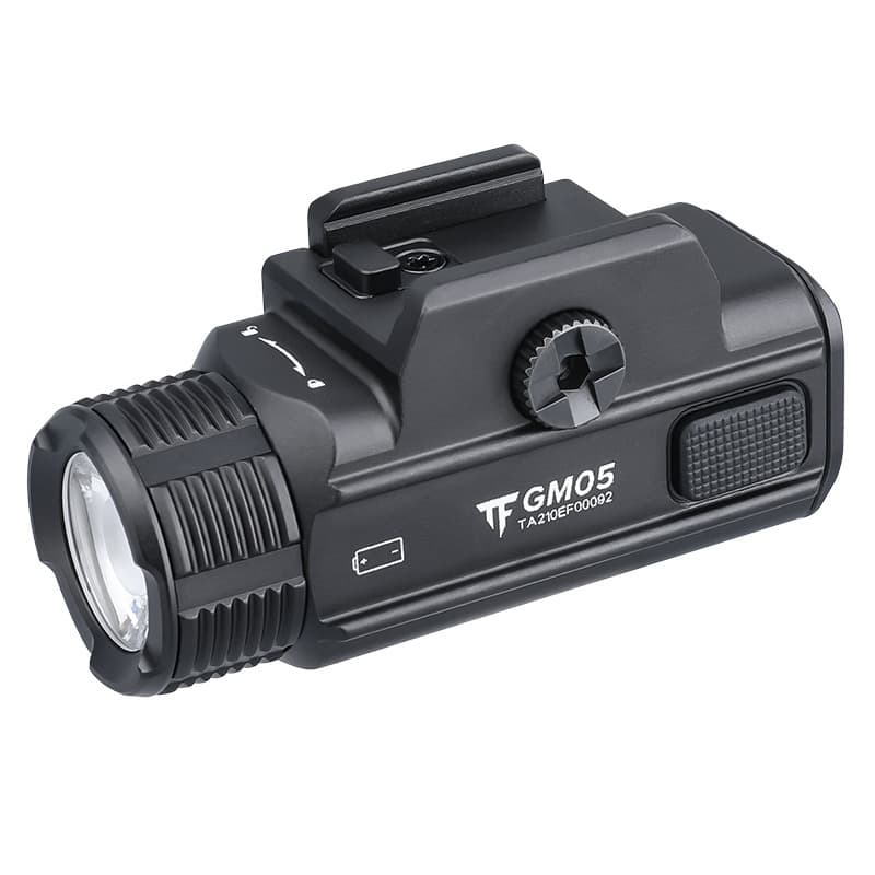 TrustFire Tactical Under-Barrel Flashlight GM05 High Lumens 1050 Lumen Strobe Rechargeable P320 Mounted Light