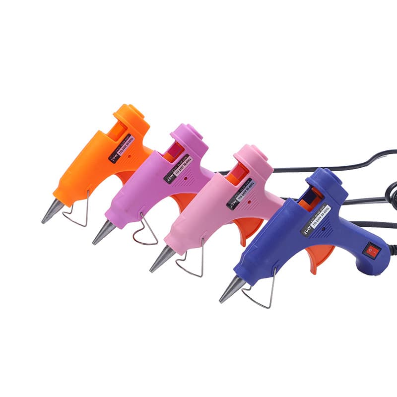 Hot melt glue gun manufacturer wholesale 20W DIY cross-border foreign trade 7mm small glue gun 11 hot melt gun handmade DIY jewelry