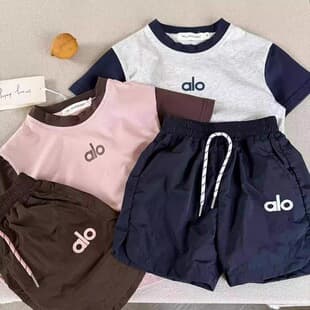 Cotton Kids Short Sleeve T-Shirt 2026 Trendy Cartoon Fun Basic Baby Boys Girls Short Sleeve Set