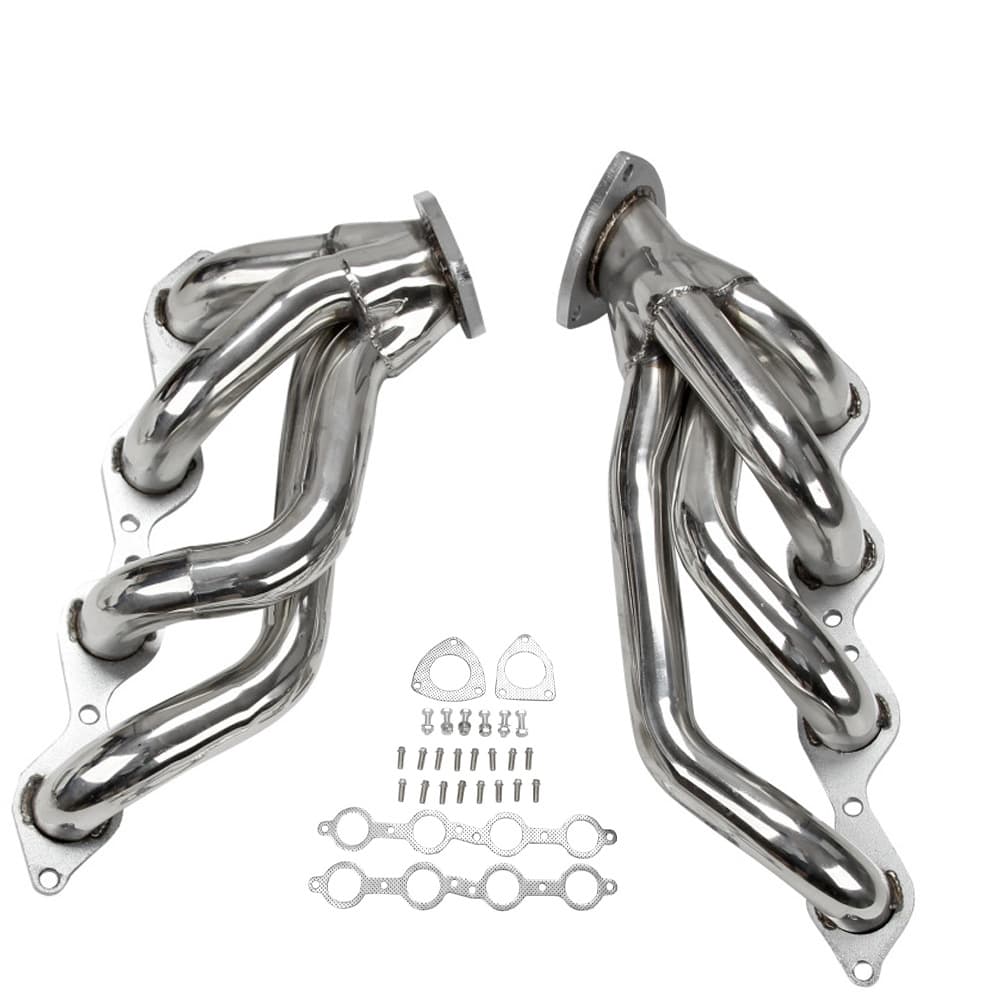 Compatible with 00-06 4.8L 5.3L V8 Chevrolet Silverado Sierra Tahoe Exhaust Pipe Modification
