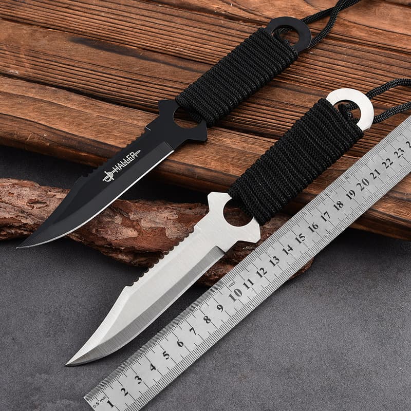 Diving Leg-Tie Knife, Fishing Diving Tool, Small Knife, Outdoor Tactical Survival Hunting Knife, Outdoor Knife, Leg-Tie Small Straight Knife