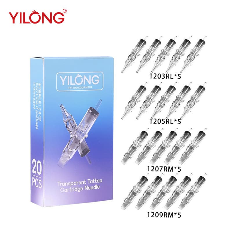 Yilong cross-border ATS tattoo needle integrated needle Cheyenne tattoo needle disposable tattoo needle tattoo hair tattoo eyebrow needle equipment