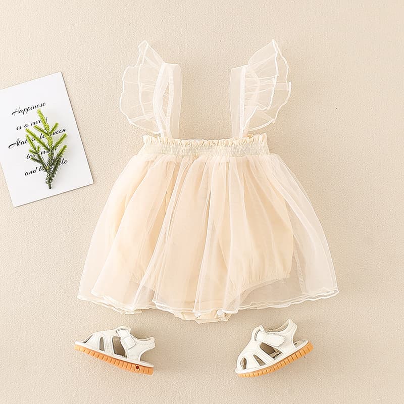 Xinqidian Clothing Baby Girl Bodysuit Summer Newborn Clothes Summer New Arrival Romper Baby Girl Onesie