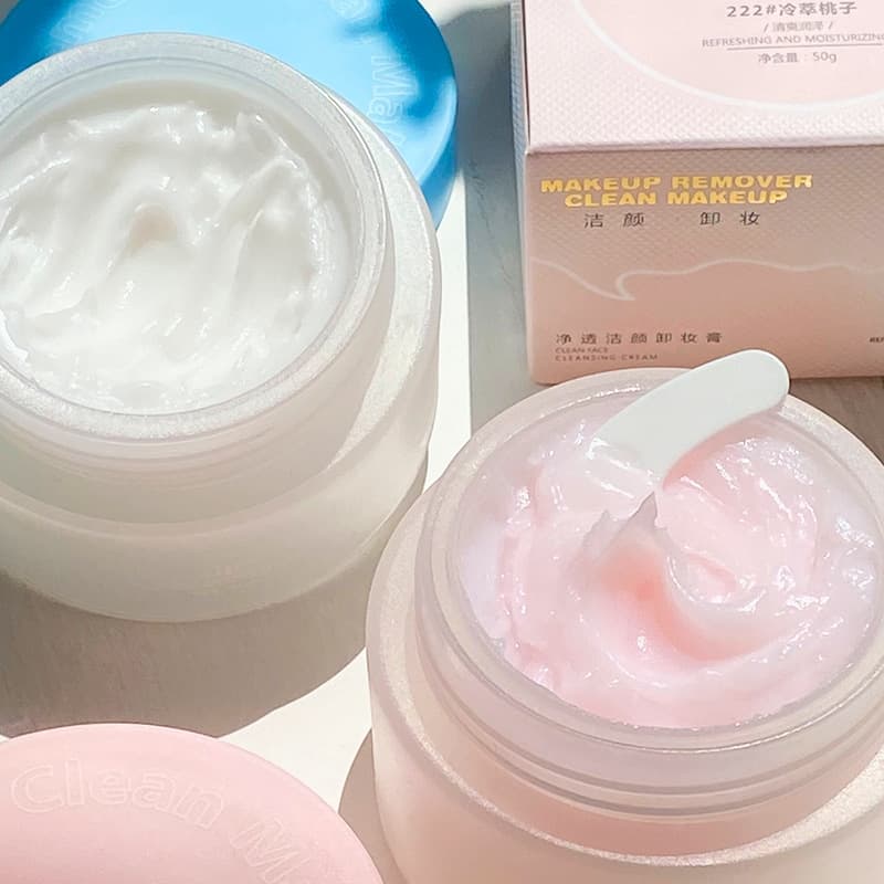 Xixi Makeup Cleansing Balm for Women, Gentle and Non-Irritating, Deep Pore Cleansing, Skin-Nourishing Makeup Remover, Large Jar