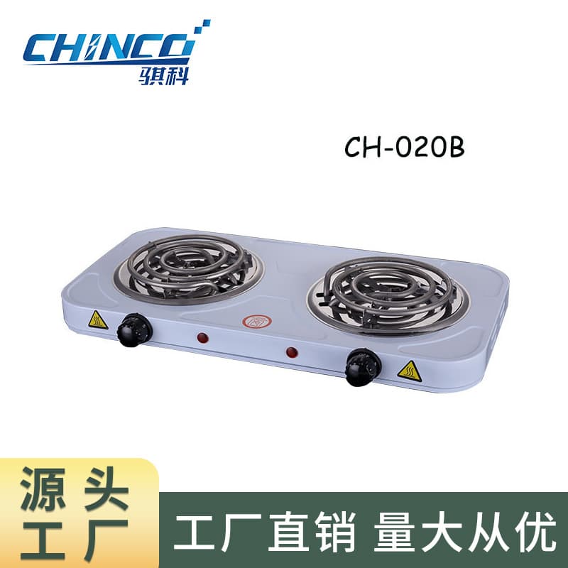 2000W Double Burner Stainless Steel Mosquito Coil Tube Hot Selling Multi-functional Electric Stove Electric Hot Plate