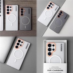 High-end Frosted Matte Magnetic Case for Samsung S25 Ultra, New S24 Ultra Anti-Drop Cover