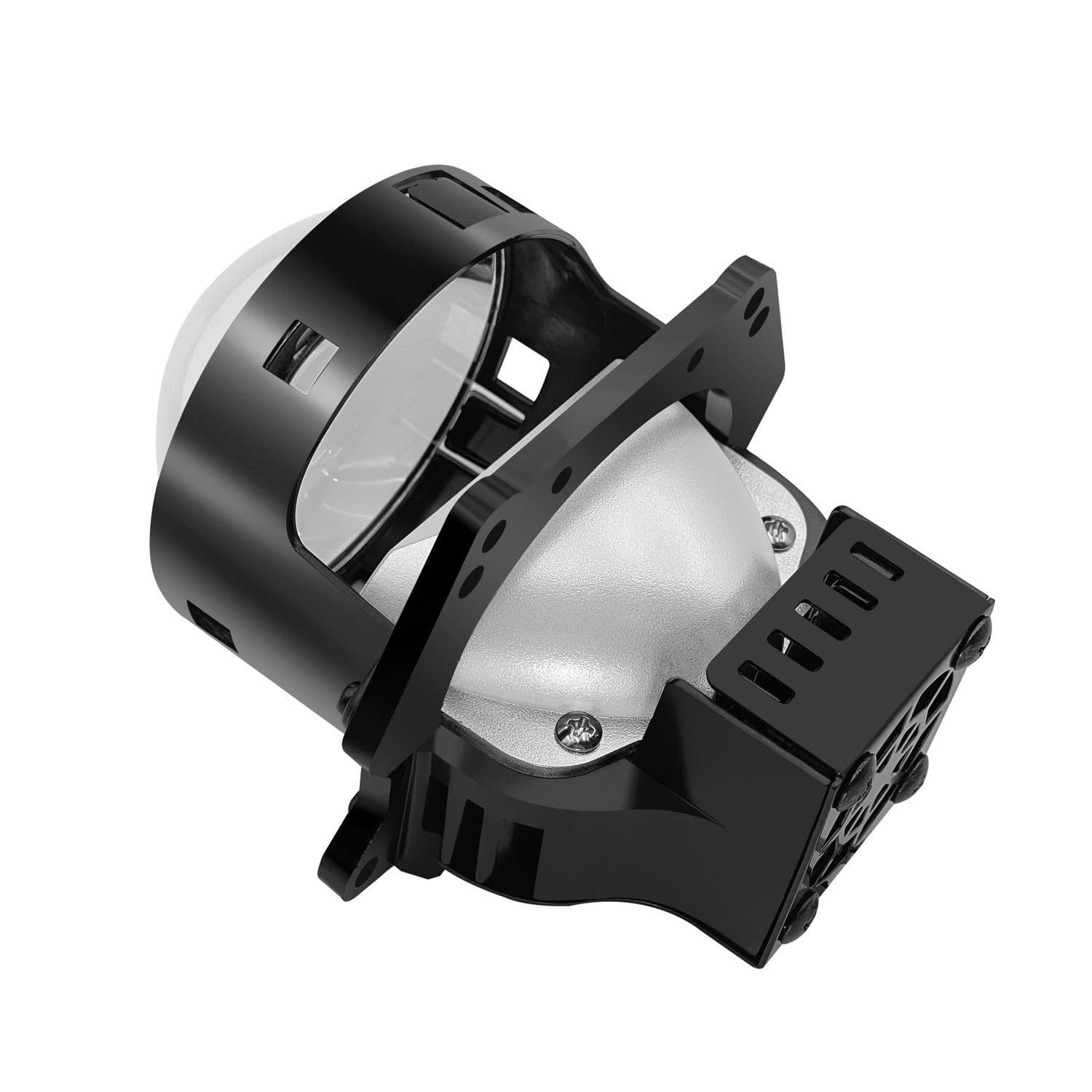 3-Inch Short LED Bi-Lens Projector, Damage-Free Single Lens Cup, Car Light Upgrade Lighting System