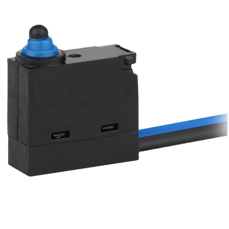 Waterproof and dustproof micro switch with wire, sealed waterproof limit switch, reset micro switch with wire