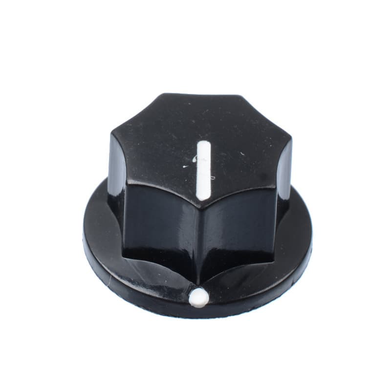 Knob Cap Single Block Multi-Effects Electric Guitar Bass BASS Amplifier Effect 7-Corner Potentiometer Cap