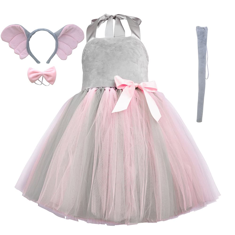 European and American animal skirt Halloween party costume cos elephant dress photography suit Halloween cos costume