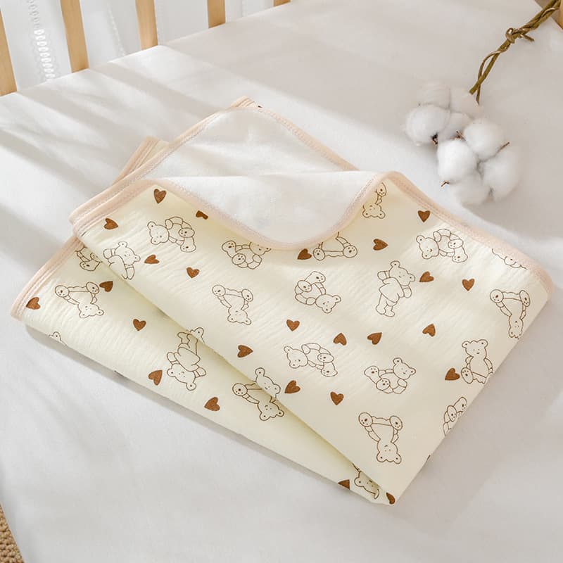 Class A Gauze Waterproof Breathable Changing Pad for Baby Newborn Bed Sheet Large Size Mattress Washable Menstrual Pad