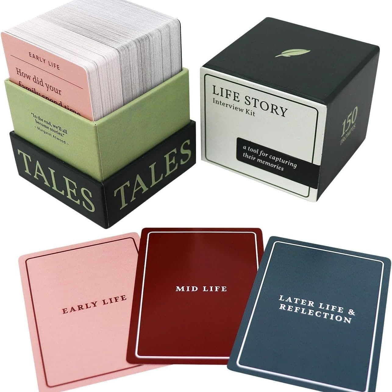 Cross-border Life Story Interview Kit Cards