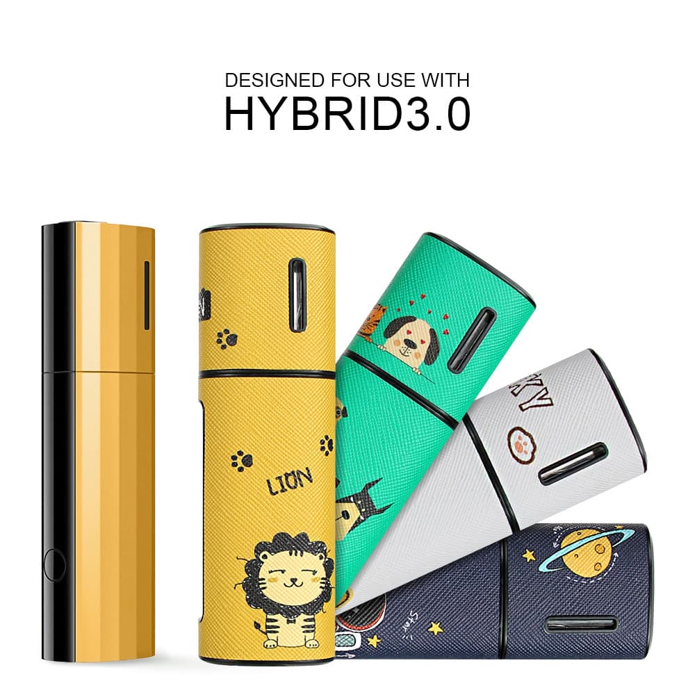 Lil Hybrid3.0 Protective Case Lil Hybrid3.0 Heating Non-burning Charging Case Cover Cartoon