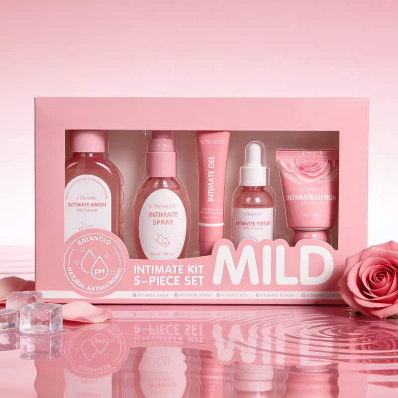 Private Parts Care Kit Meixi Factory Vulva Deep Cleansing Gel Private Parts Moisturizing OBM Female Private Kit