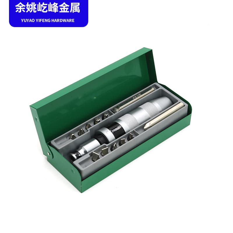 Yuyao manufacturer directly supplies 13PC impact screwdriver wrench screwdriver head wrench set portable supply
