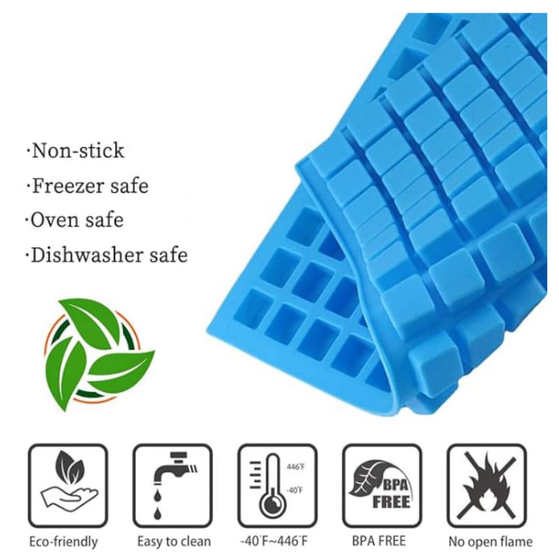 Square Candy Mold Silicone Mold, Suitable for Hard Candy Ice Cubes