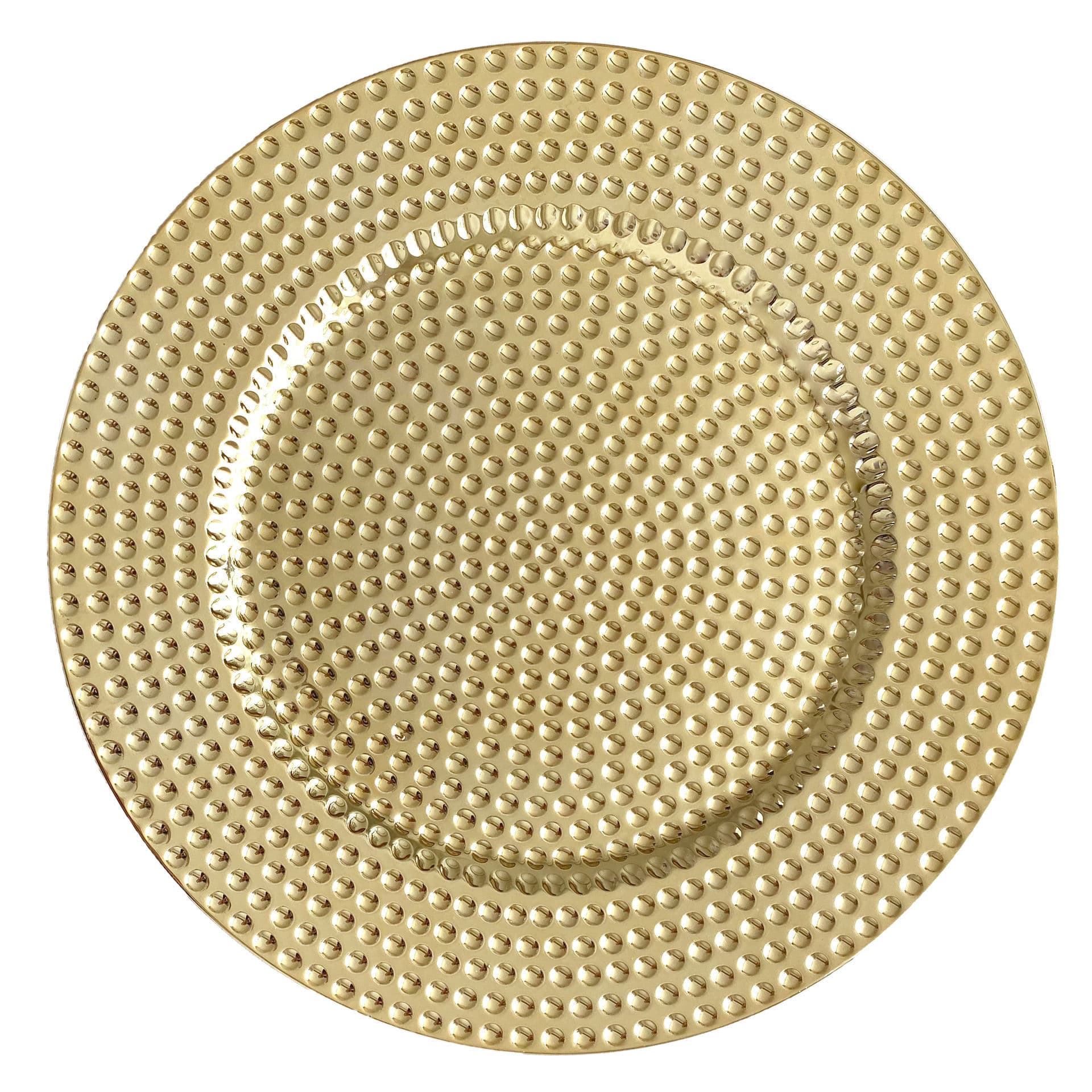 Cross-border charger plates for weddings, hotels, parties, Christmas craft decoration, wholesale plastic plates