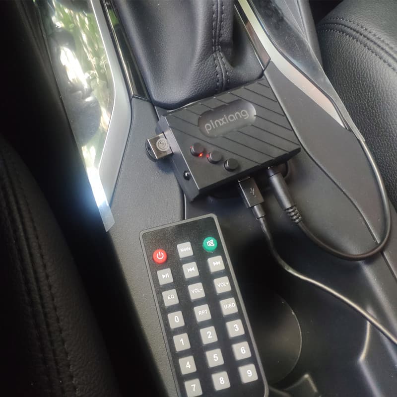 Car Bluetooth U disk player suitable for amplifier Buick Excelle A6L X3X5 old car AUX to U disk lossless