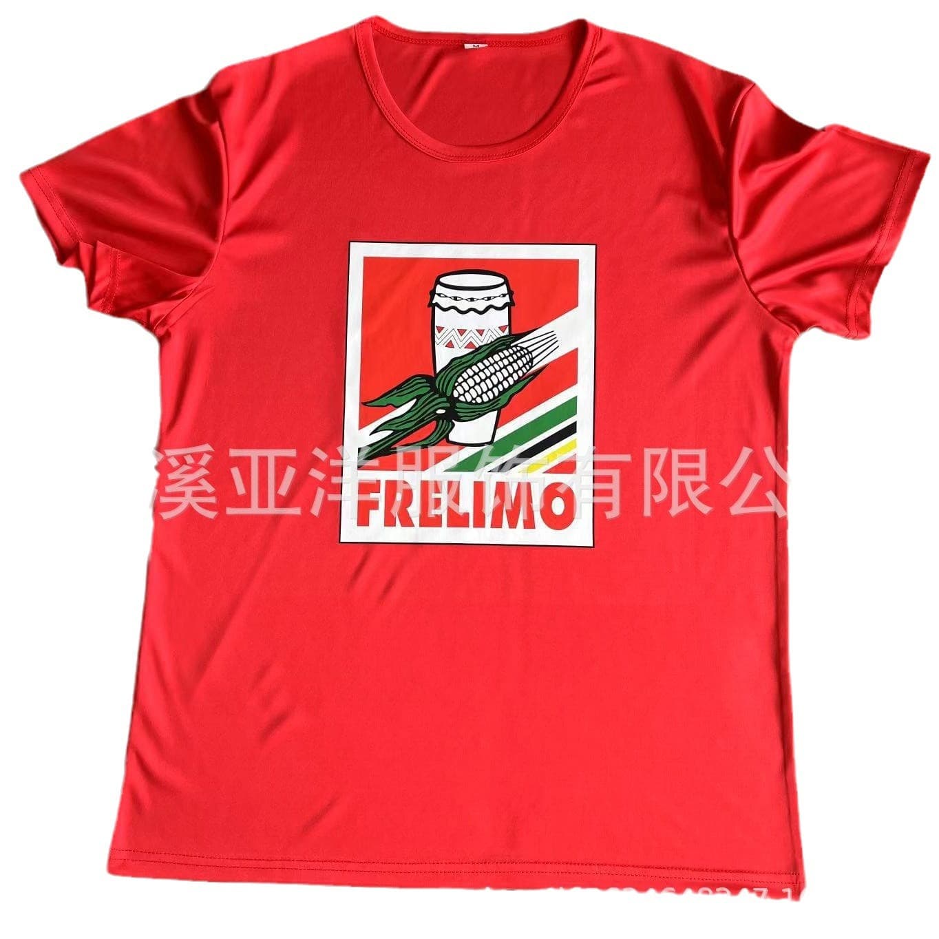 Factory-made quick-drying all-polyester election shirt, 120g presidential campaign T-shirt, advertising shirt, work uniform, round neck, blank, custom-made.