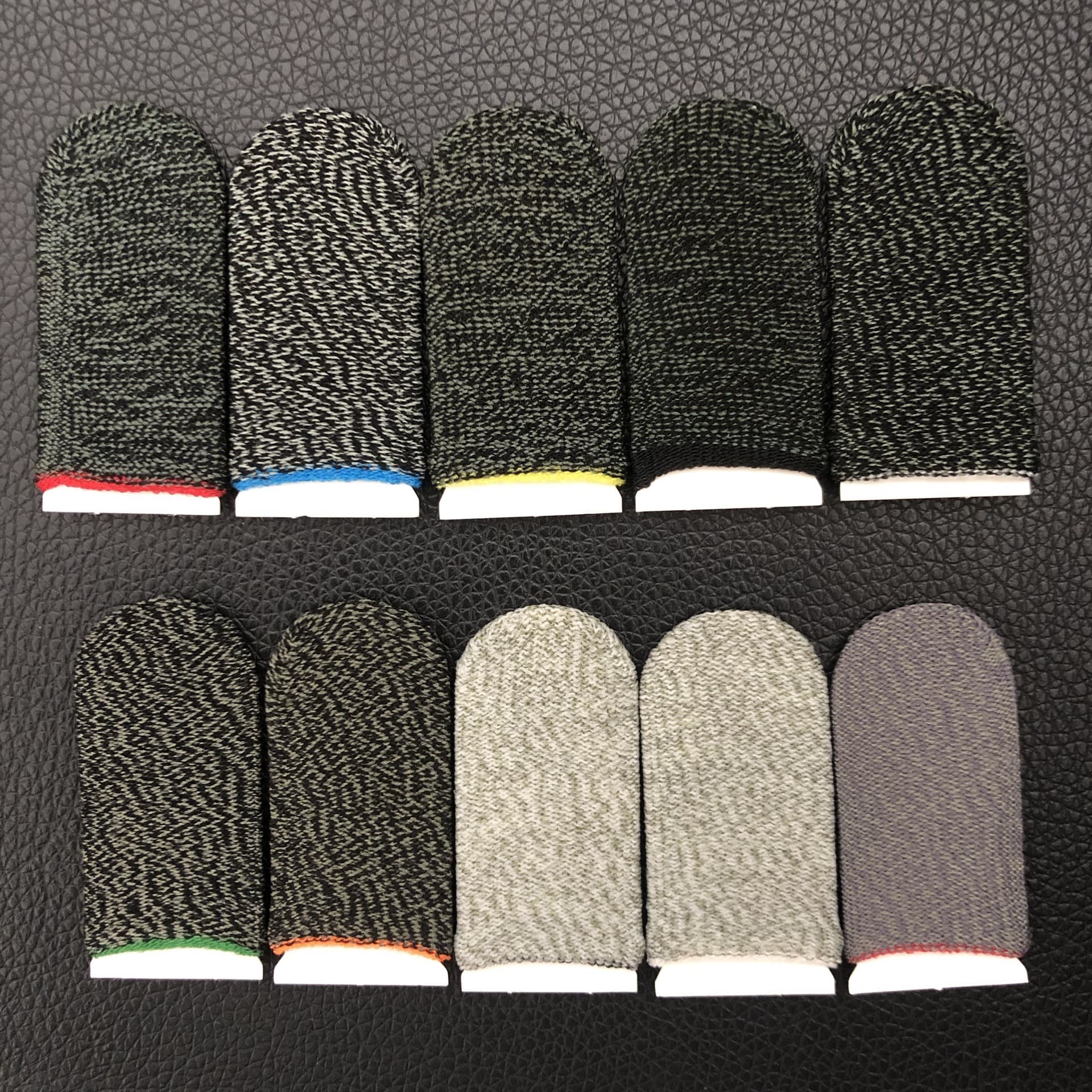Gaming Finger Sleeves for Esports, Anti-Slip Touchscreen Gloves, Ultra-Thin Silver Fiber Finger Covers, Factory Wholesale
