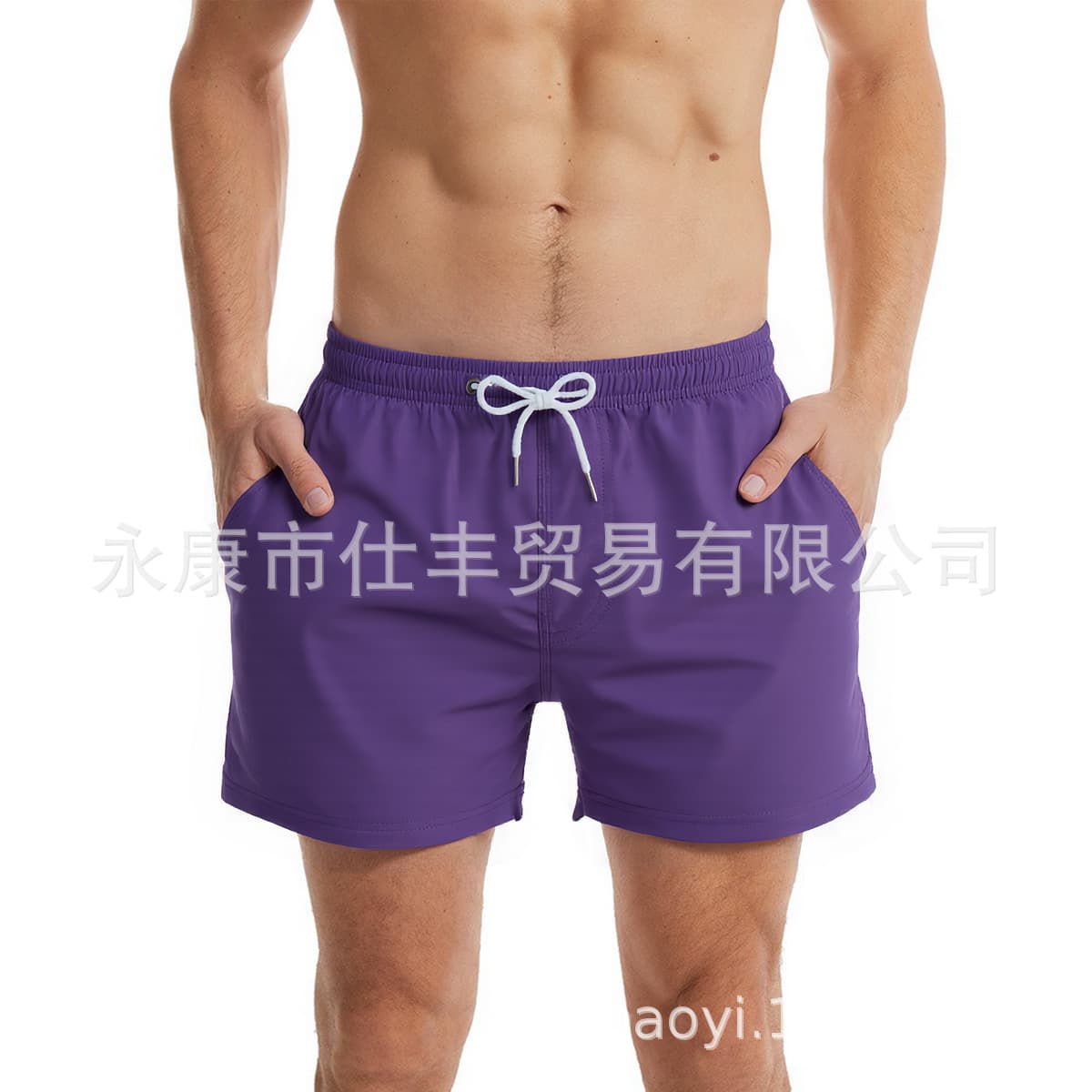 2025 New Men's Beach Shorts Sports Casual Shorts with Inner Mesh Three-Quarter Length Fashion Shorts for Men and Women