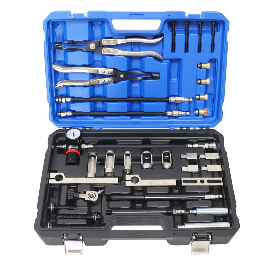 The whole car system is free of disassembly, cylinder head replacement, valve oil seal replacement tool, free of disassembly, valve clamp, engine special tool Kuntai