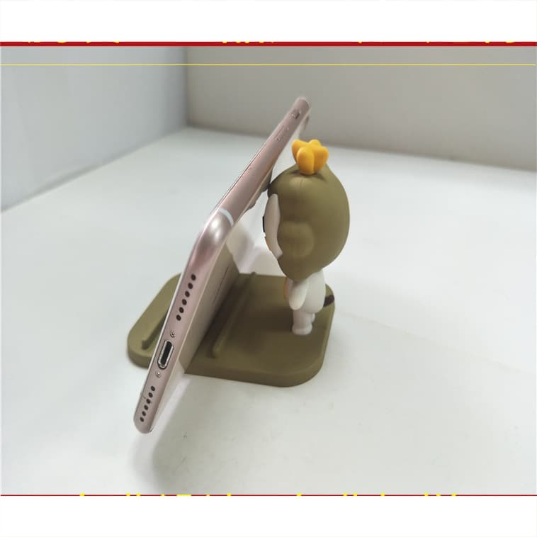 2023 New PVC Phone Stand Desktop Creative Cute Corporate Gift IP Character Cartoon Phone Stand