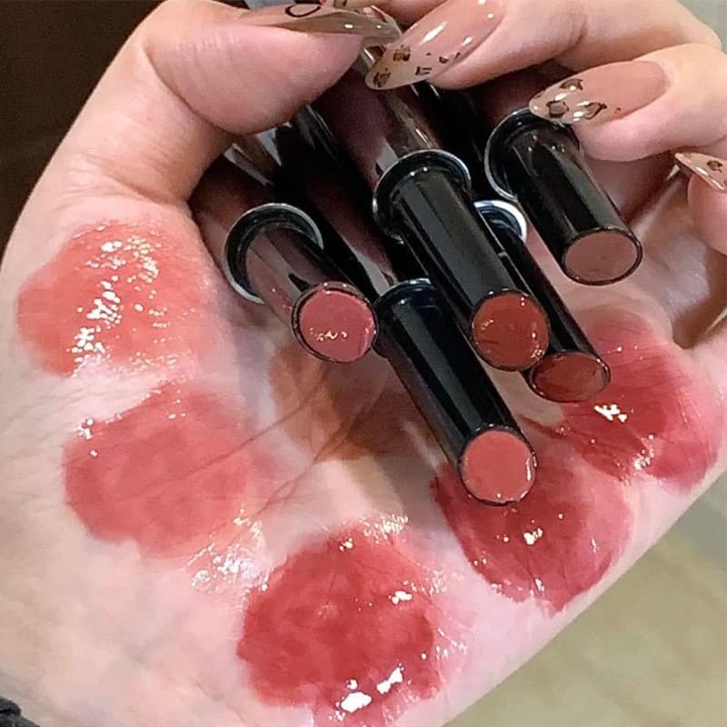 Mirror Lipstick Moisturizing Solid Lip Gloss Water Light Lip Glaze Mirror Finish Long Lasting Moisturizing Lip Chinese English Foreign Trade Cross Border