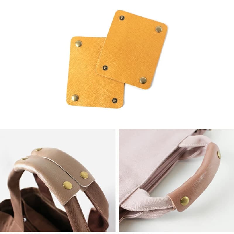 External Leather Anti-Pressure Sleeve for Luggage Straps, Detachable Bag Handle, and Telescopic Handle Cover