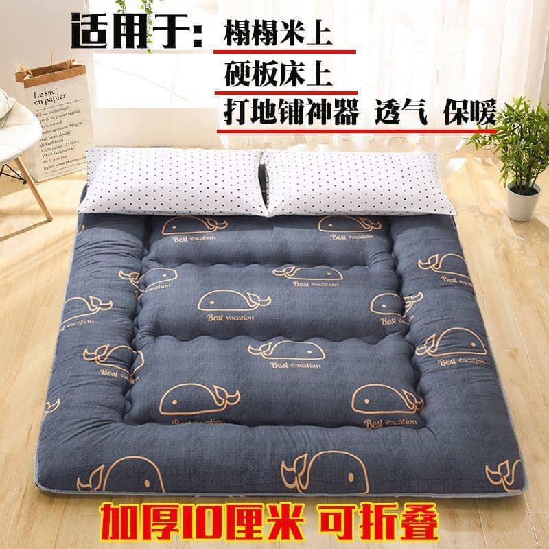 Tatami folding mattress, soft pad, thick floor mat, rental room nap mat, floor sleeping mat, floor sleeping mat, magical tool.