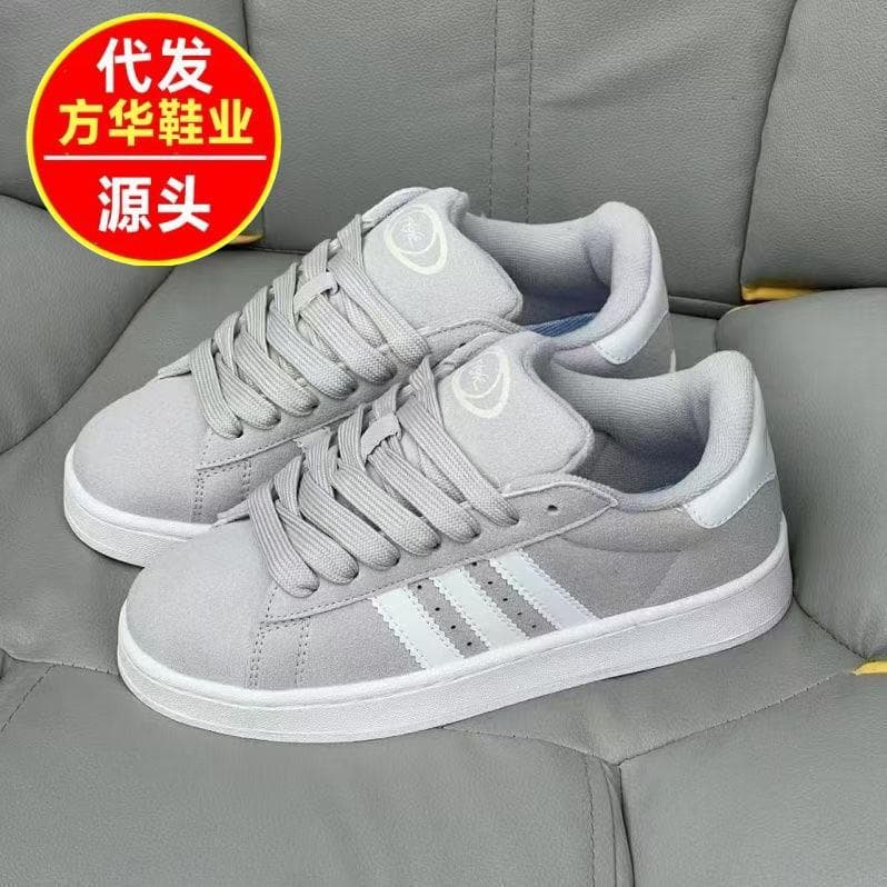 Fanghua Shoes 2026 Spring/Autumn New Chunky Platform Sneakers Versatile Hong Kong Style Korean Fashion Women's Bread Shoes