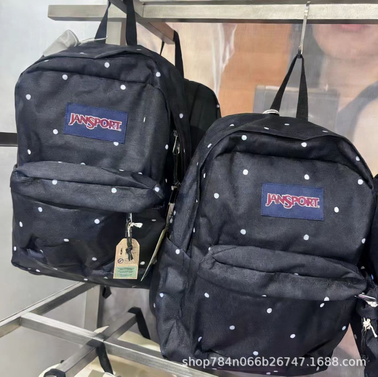 Cross-border JS Jess new backpack large-capacity schoolbag ins style male and female student backpack high-value schoolbag