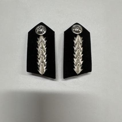 Collar Tabs Shoulder Patches Accept Various Material Shoulder Patches Indian Hand-Embroidered Collar Tabs Embroidered Collar Tabs Military Shoulder Patches