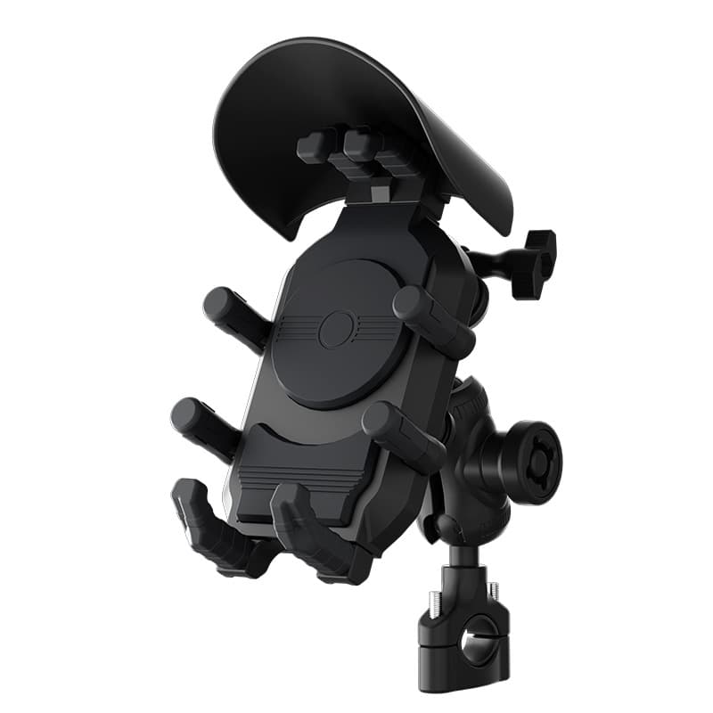Motorcycle Octopus Shockproof Phone Mount, Food Delivery Navigation Phone Holder, Bicycle Camera Mount Handlebar Style